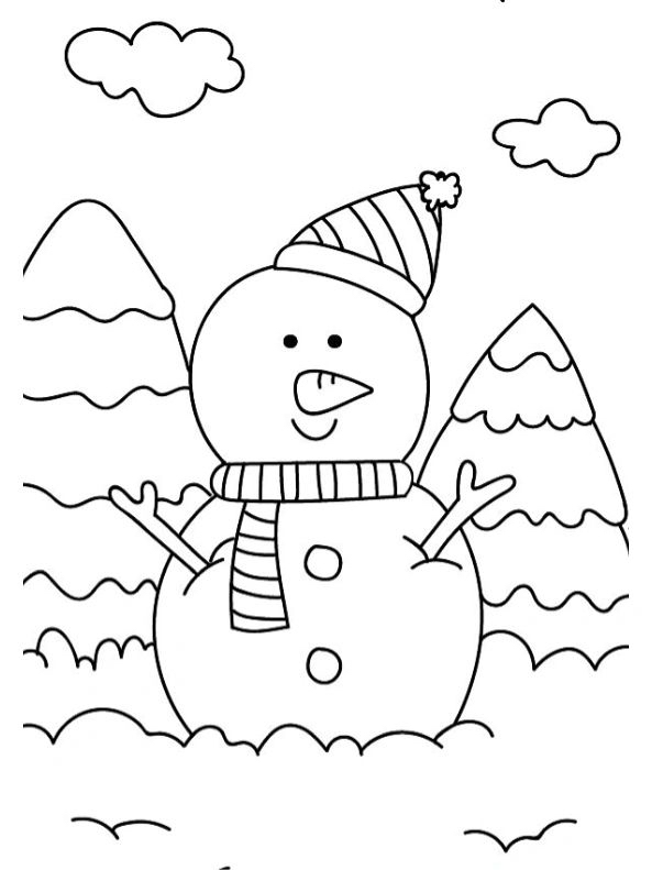 儿童画线稿分享