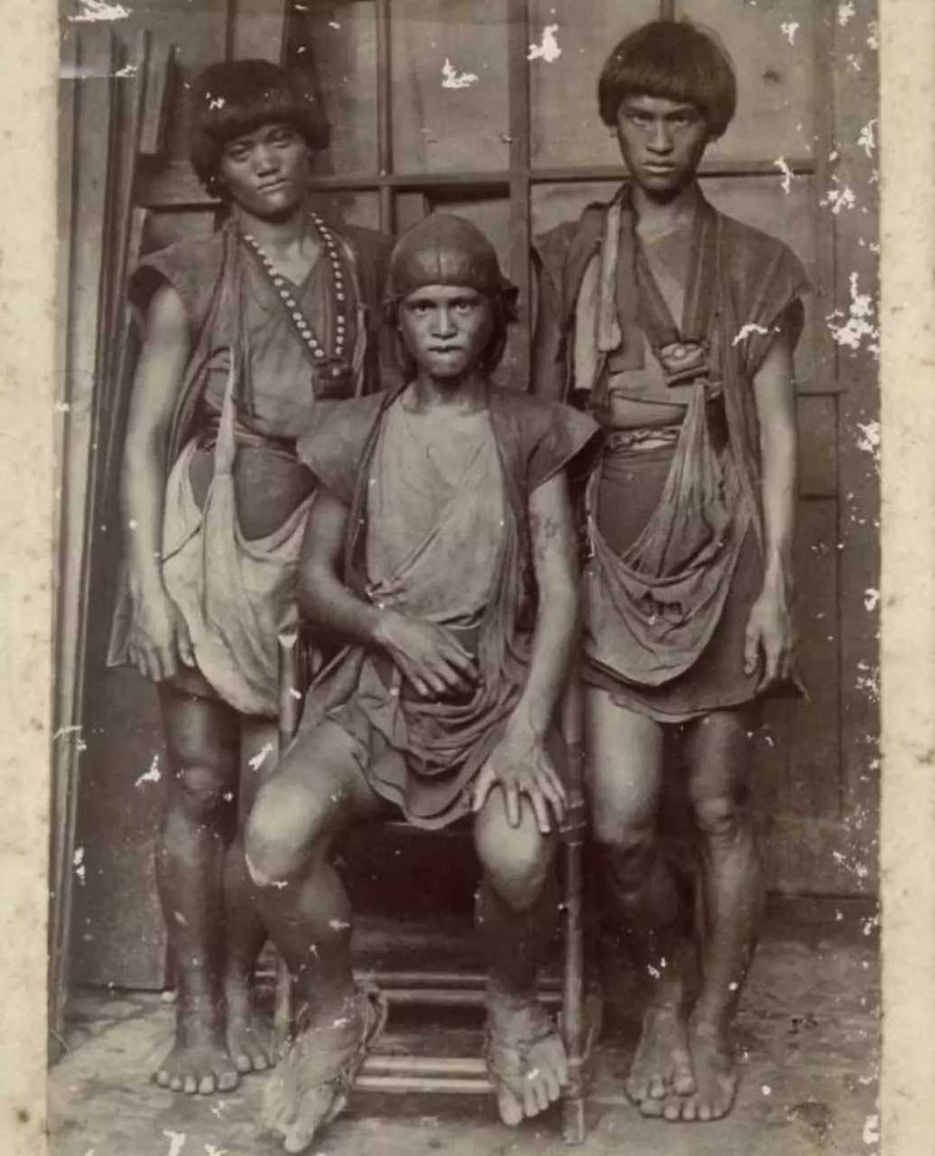 1890年的台湾原住民!