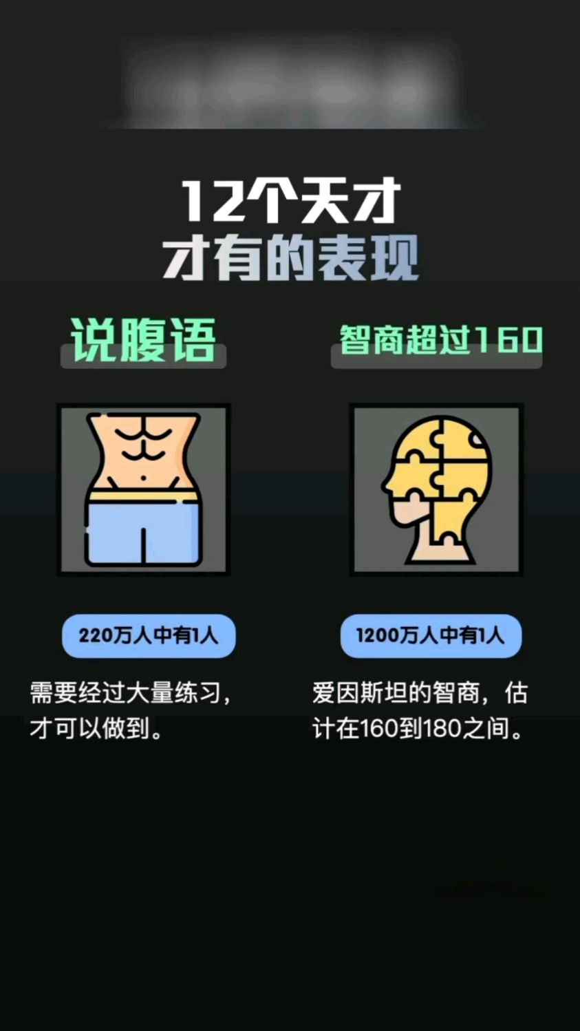 天才的全部特征