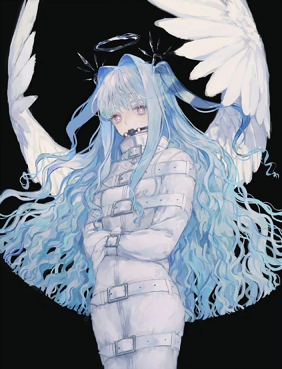 冷色调|||なぐ pid:17549492#插画# #二次元# #动漫