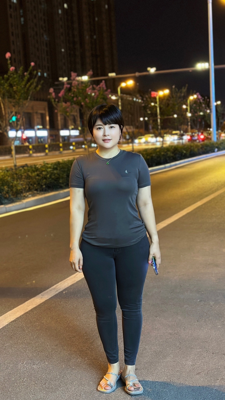 确实火了,胖不是问题,最怕的就是没有凹凸有致的感觉!这身材正好!