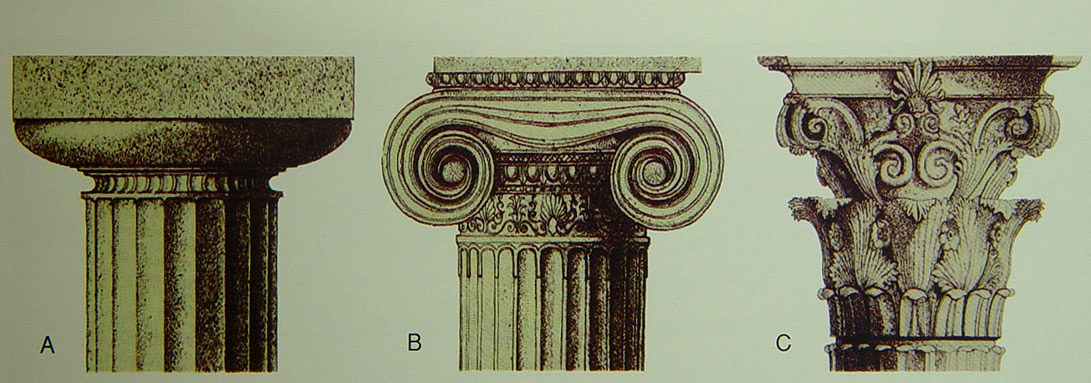 古希腊建筑-柱式