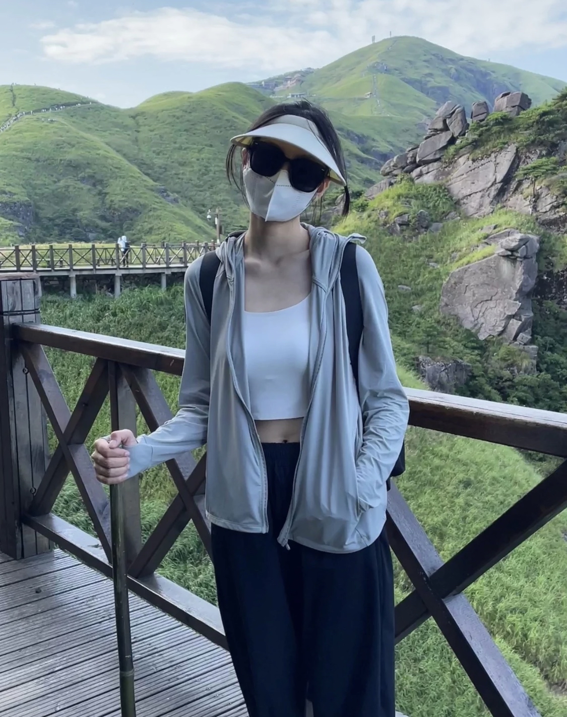 爬武功山穿搭来咯!爬山小心机!