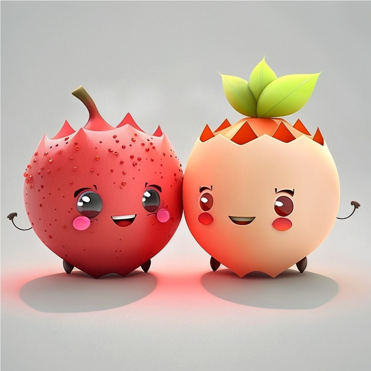 可爱的石榴宝宝