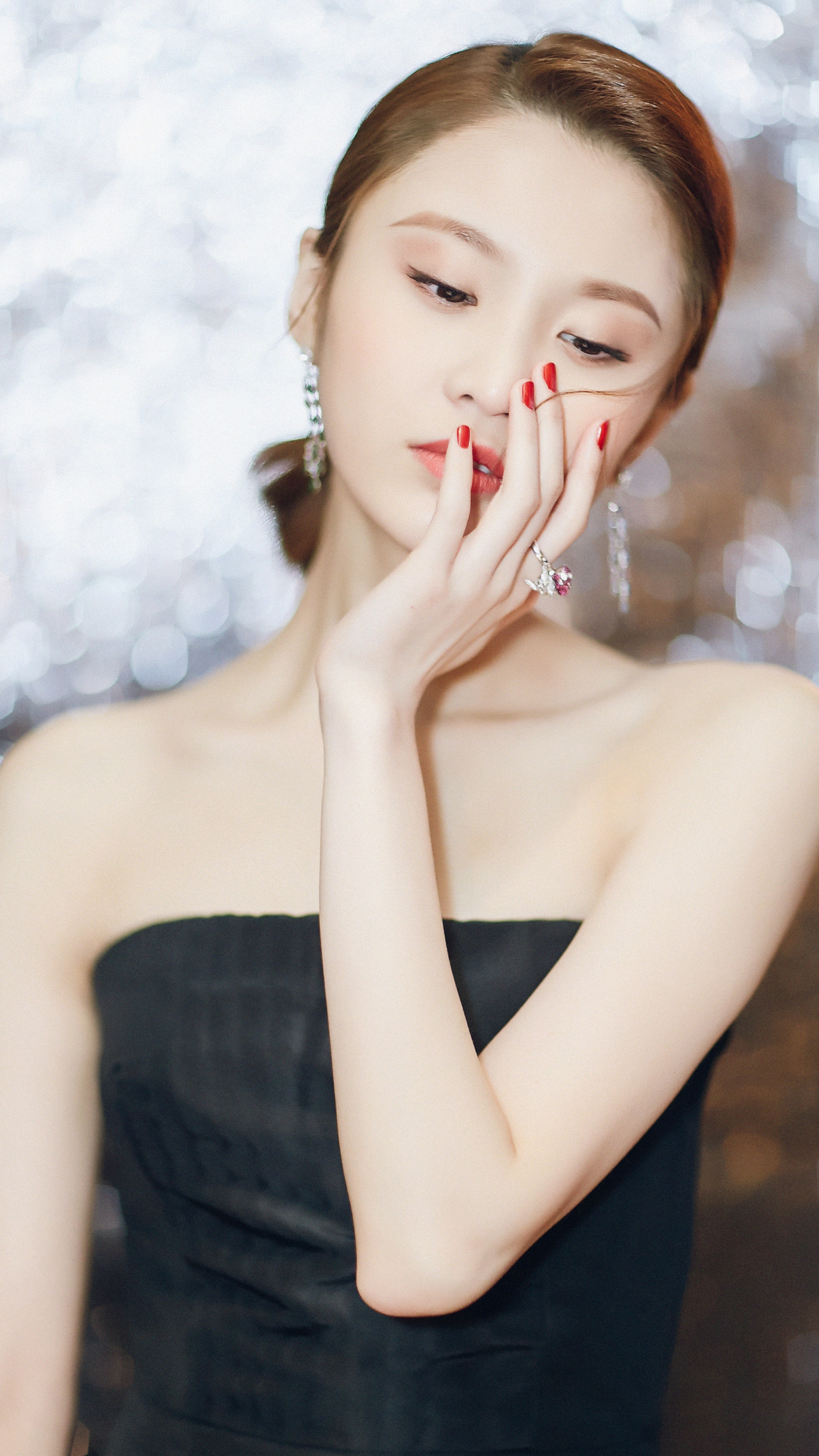 精美图集|邻家女孩张慧雯,温柔清纯