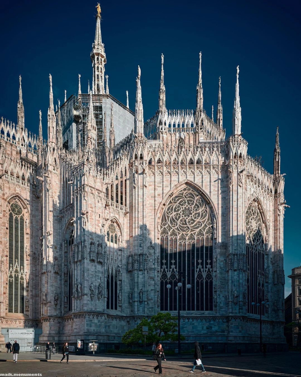 意大利9495米兰 米兰大教堂 #哥特式建筑# #建筑设计# #九月动态