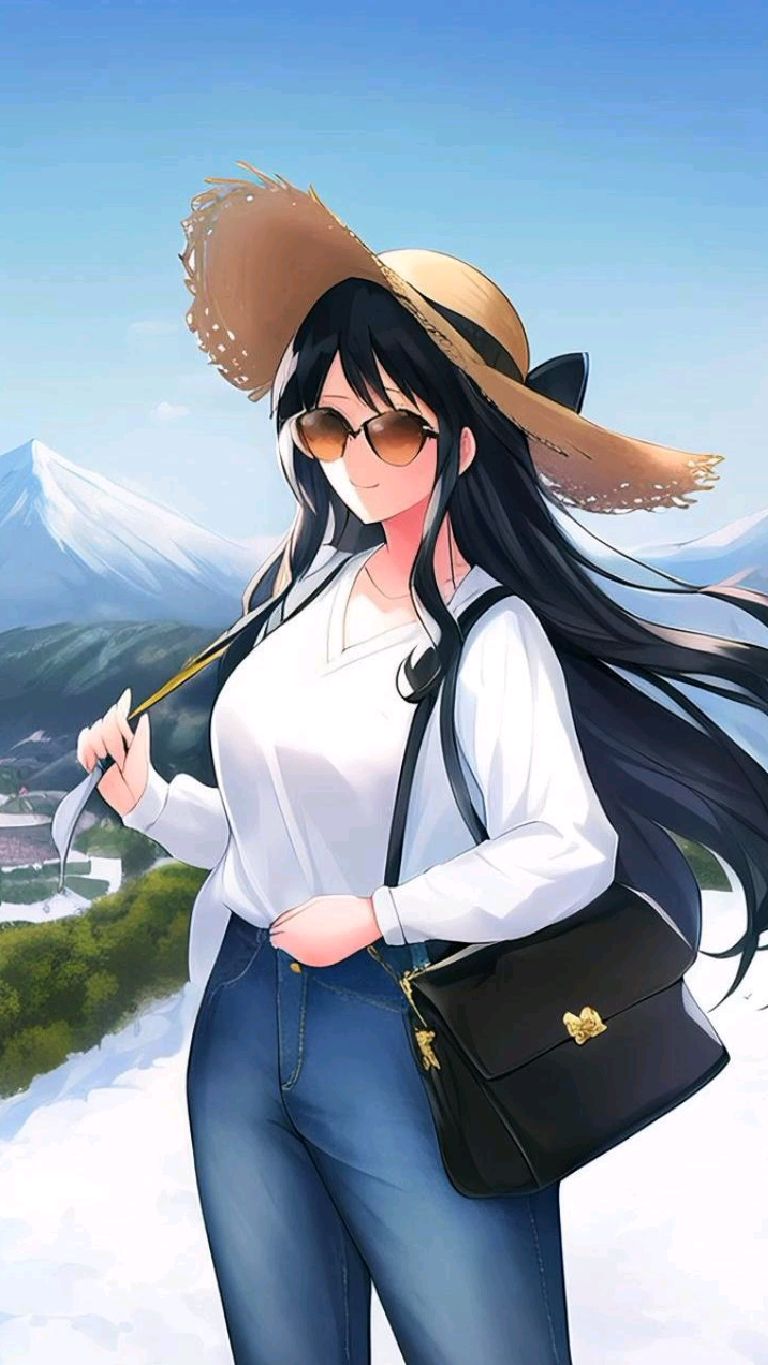 漫画美女风景91