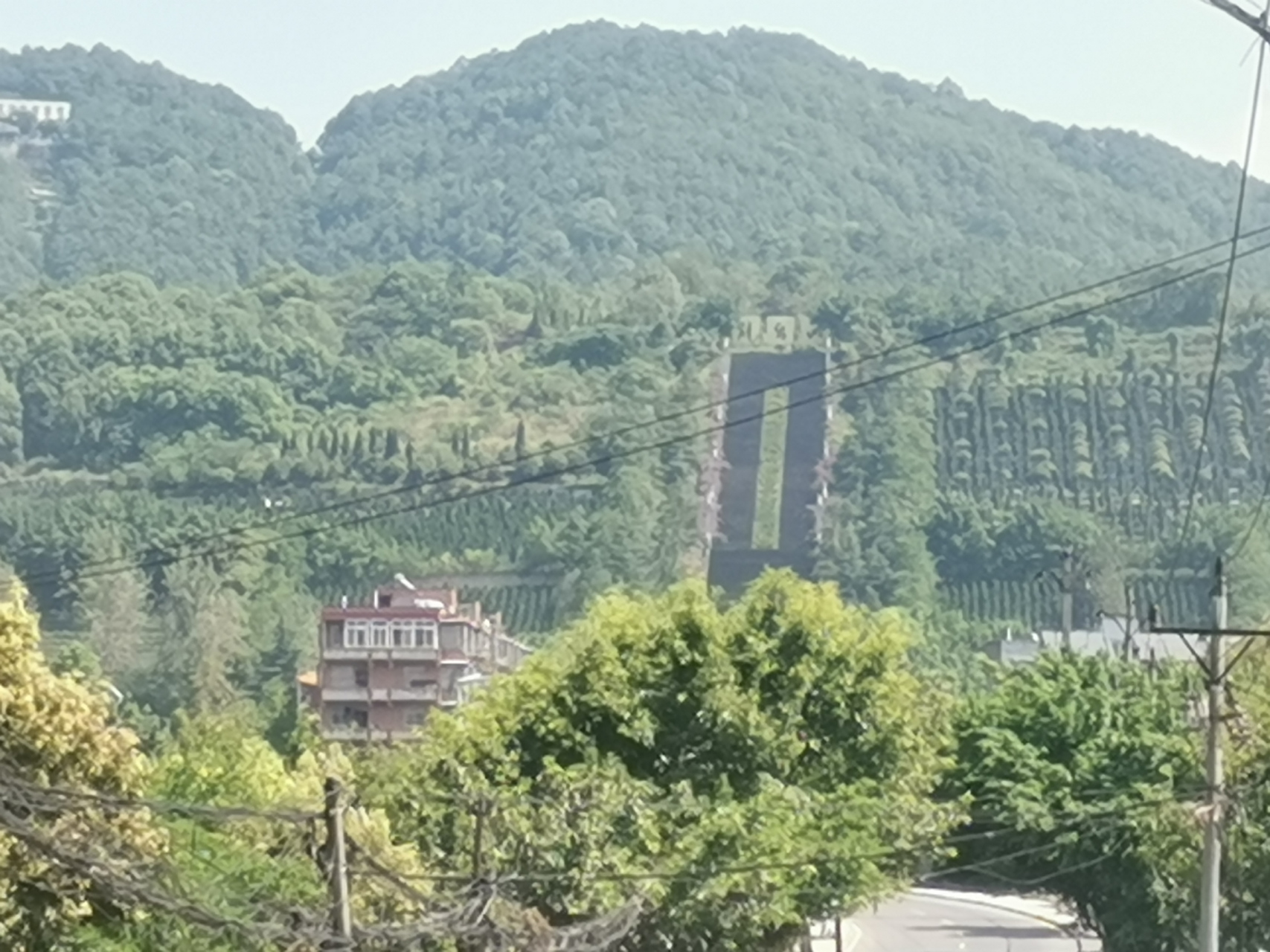 龍台山陵園遠景圖 不同角度看待龍台山公墓 陵園形貌圖