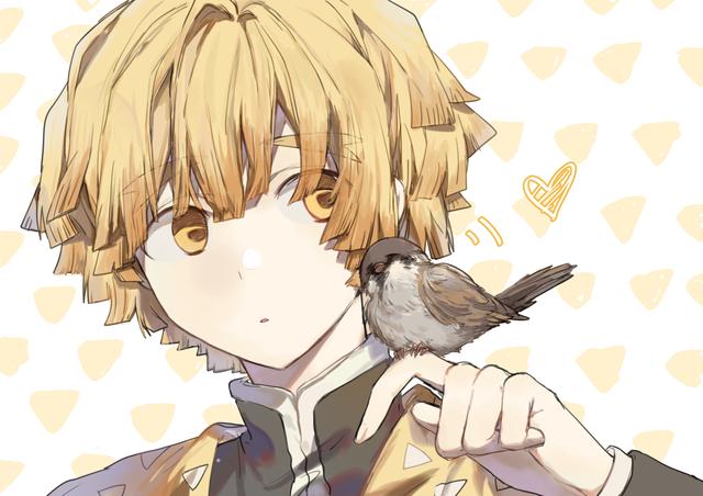 鬼灭之刃:不是吧!一只麻雀居然也要担起鬼杀队的重任!