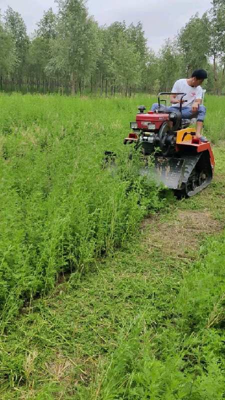 秸秆还田粉碎机机,水旱两用履带微耕机