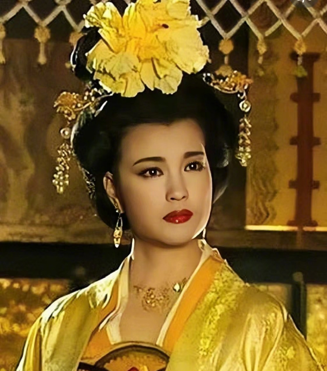 1995年《武则天》,刘晓庆饰演武则天,"不,我不做皇后!"!七月大吉大利!