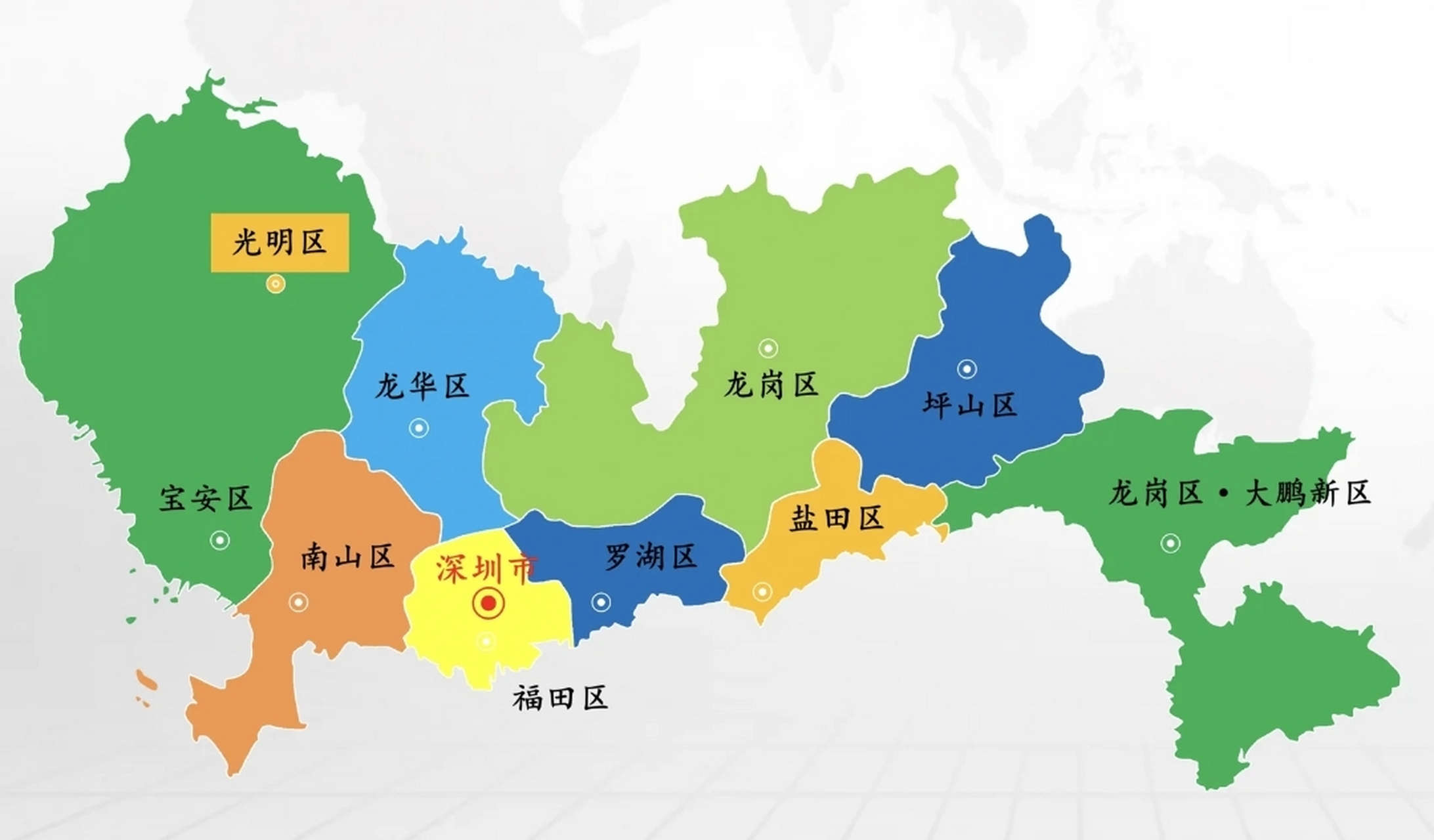 除汕尾非并给深圳,但不太可能.