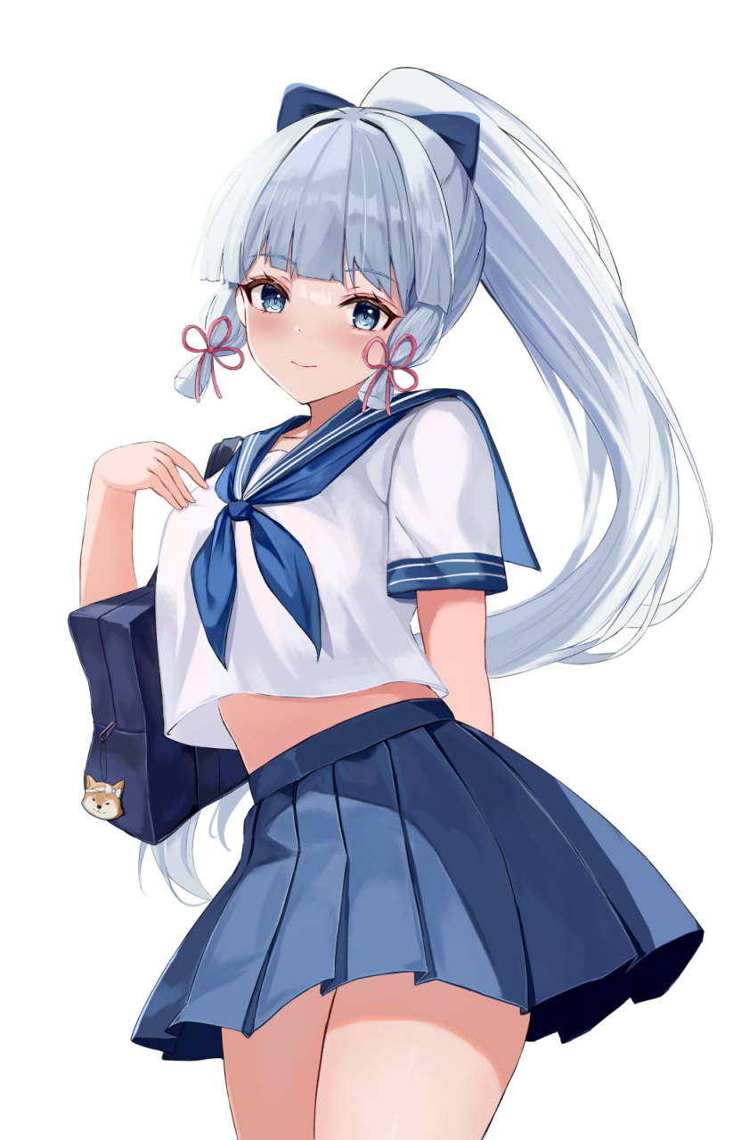 水手服绫华学妹#原神# #最喜欢的二次元人物# #我爱二次元