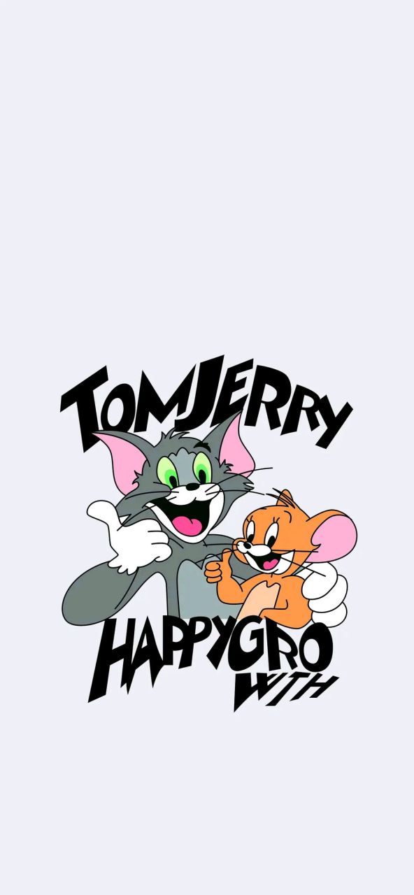 动漫壁纸# #猫和老鼠# 猫和老鼠手机锁屏桌面套图