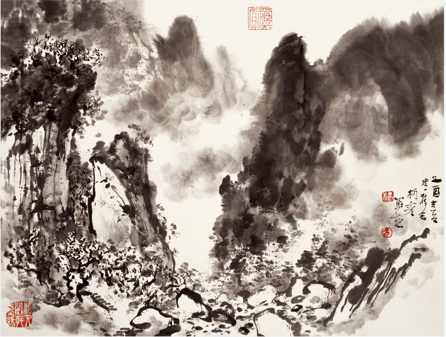 養眼養心養氣丨大觉(杨彦)山水十二帧