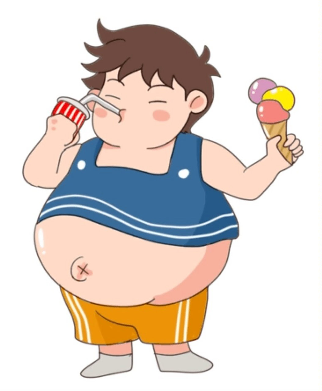 小时候要是胖的孩子,长大肥胖的几率就很