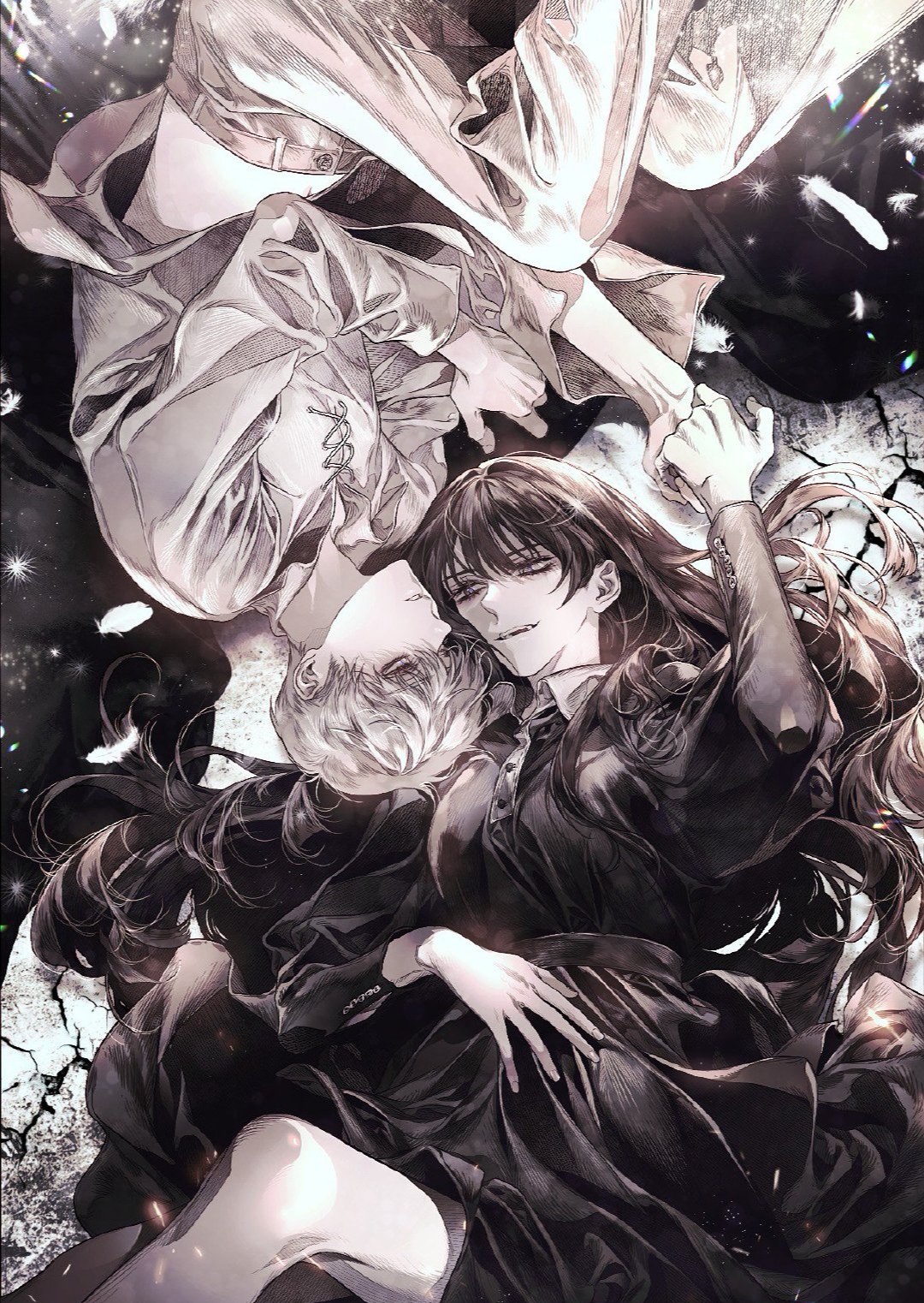 宫廷贵族人物插画,细节精致风格华丽,看一眼就沦陷