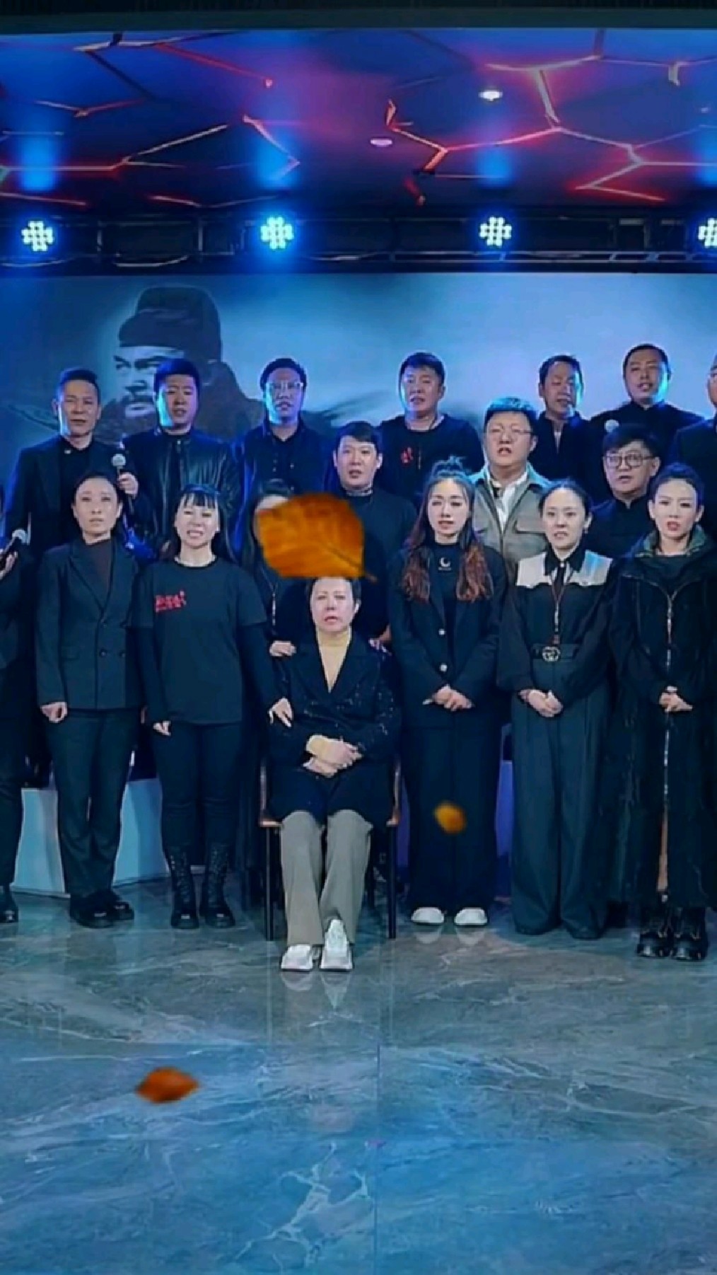 《三国演义 关羽扮演者陆树铭》家属携陆家班弟子,再唱《一壶老酒》陆