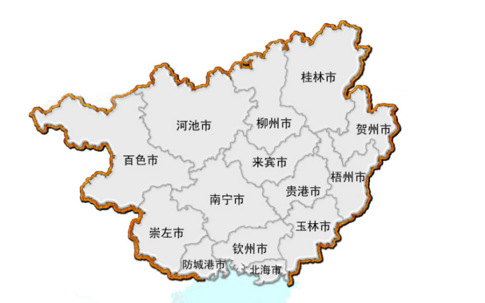 广西省2021年各市gdp情况