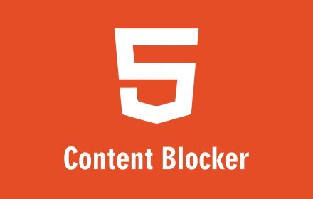 HTML Content Blocker html5内容拦截器！