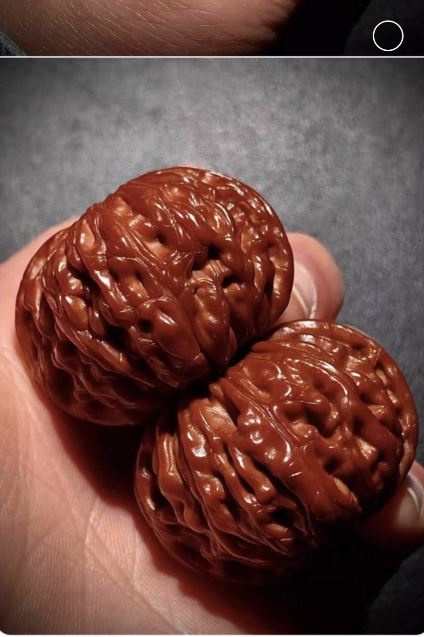 手工# 纯手工盘玩,闷尖磨盘狮子头,正宗元宝磨长这样,来对比下你有没