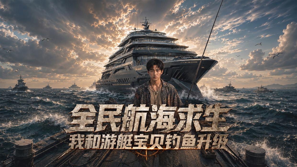 全民航海求生：我和游艇宝贝钓鱼升级 01