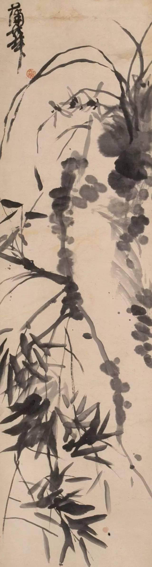 花鸟画中的名花卉——兰花【十三】近代名家任颐,蒲华经典作品欣赏
