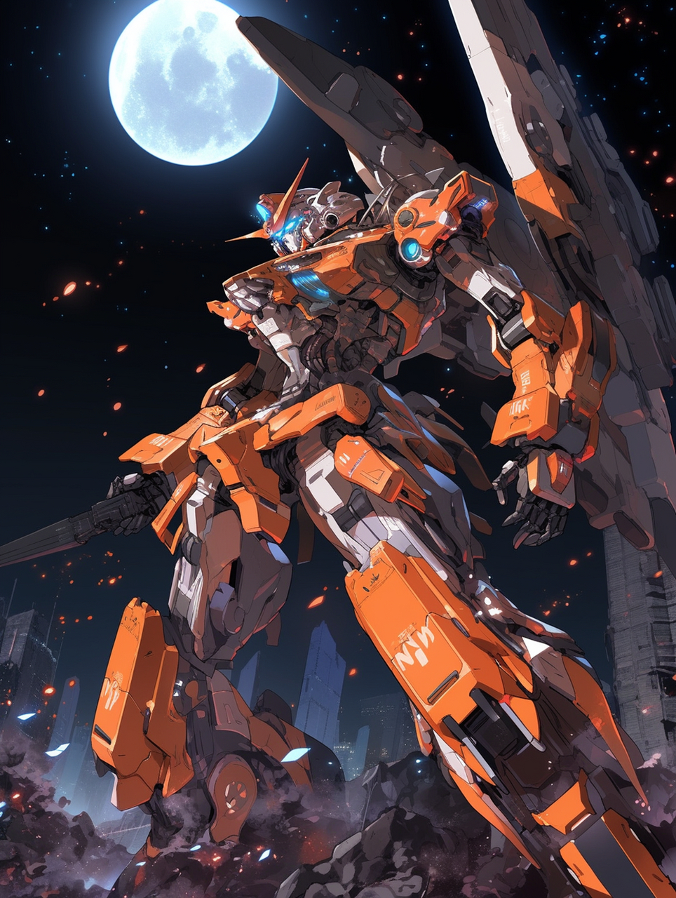 机甲旋风#ai绘画# #机甲# #场景