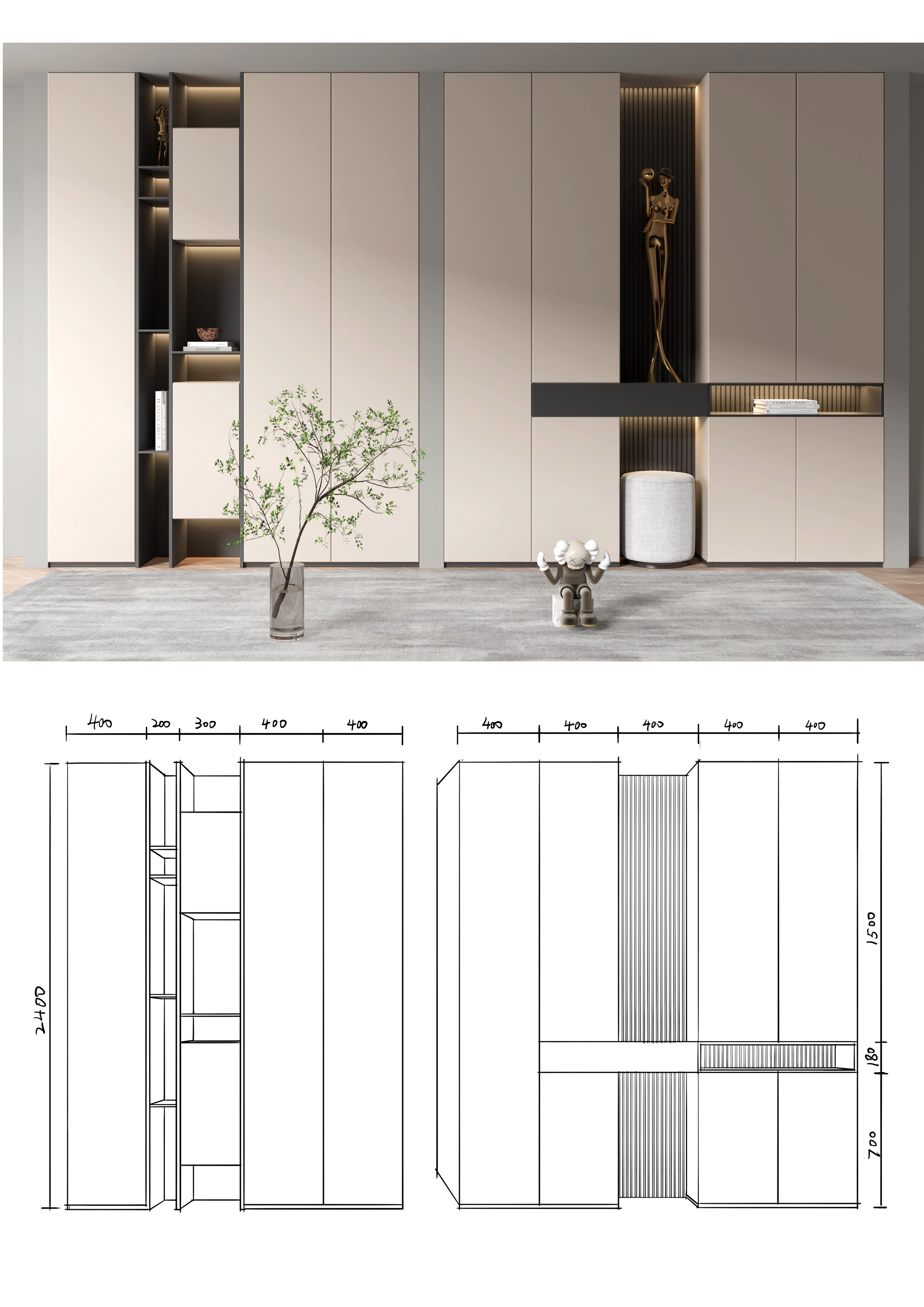 这六种玄关鞋柜有没有你喜欢的(附尺寸图)