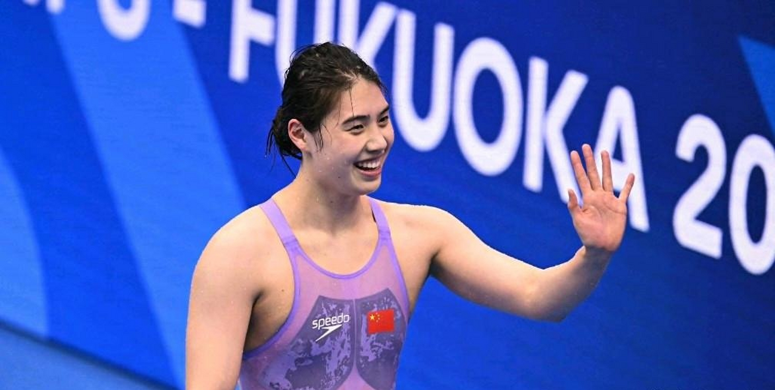 在为徐嘉余,覃海洋,张雨霏,程玉洁决赛出色发挥喝彩的