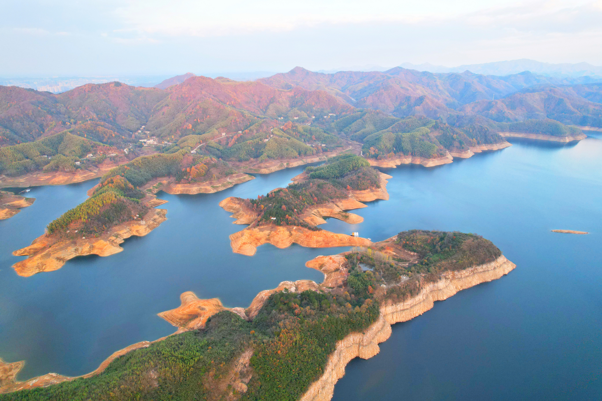 大北山水库图片