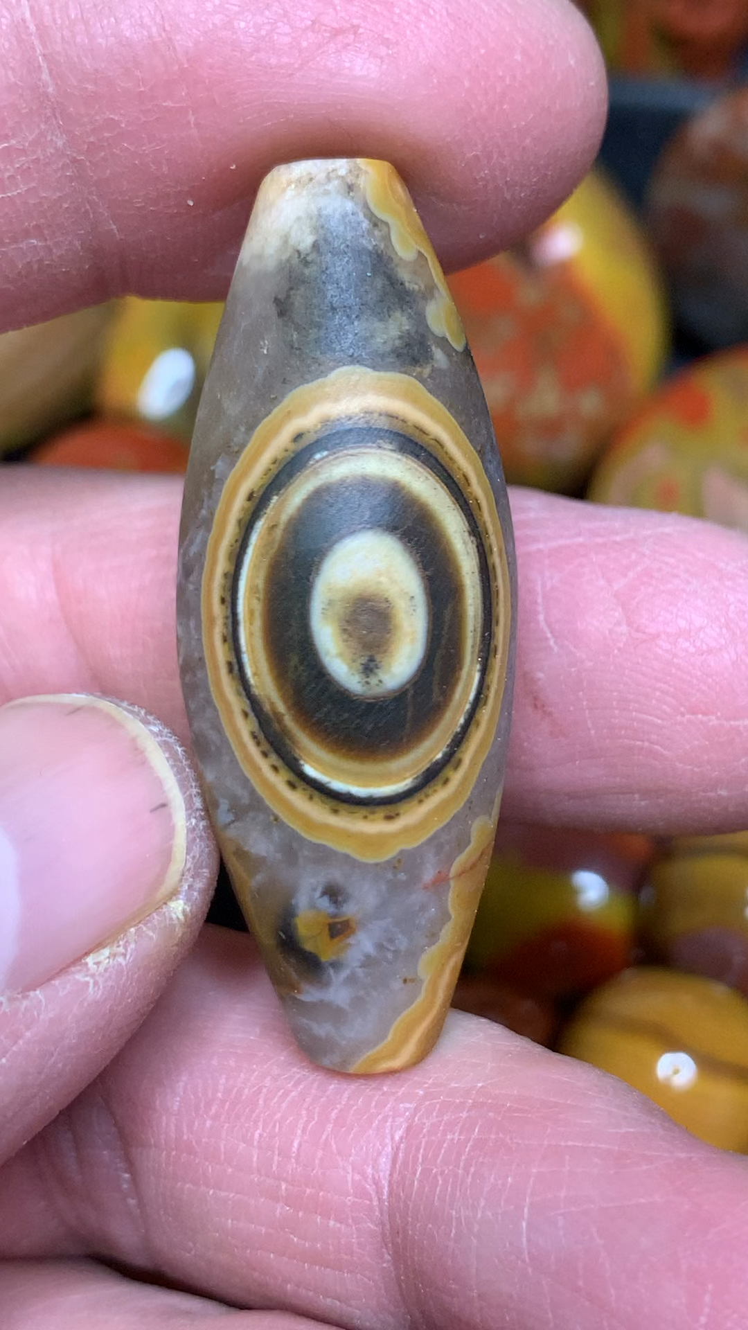 战国红玛瑙天珠