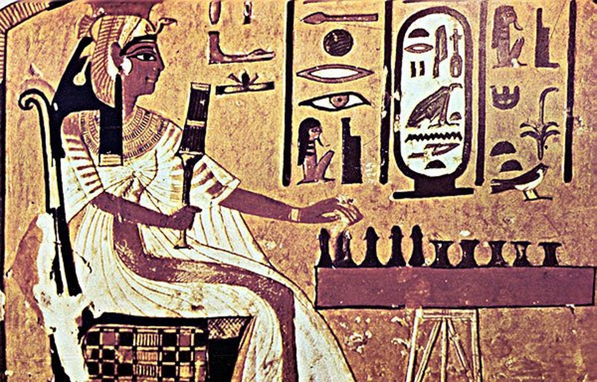 埃及文明:底比斯王后谷,古埃及第十九王朝王后奈菲尔塔莉(nefertari)