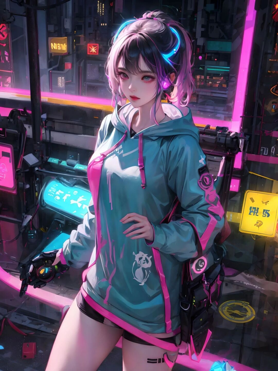 赛博小姐姐系列分享|||#赛博朋克2077# #二次元# #最喜欢的二次元人物