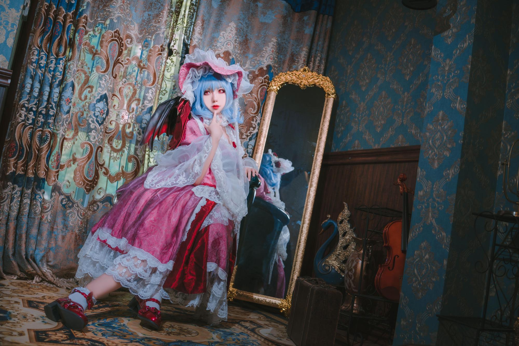 「东方project」cos:这个蕾米莉亚看起来高贵优雅,有那味吗?