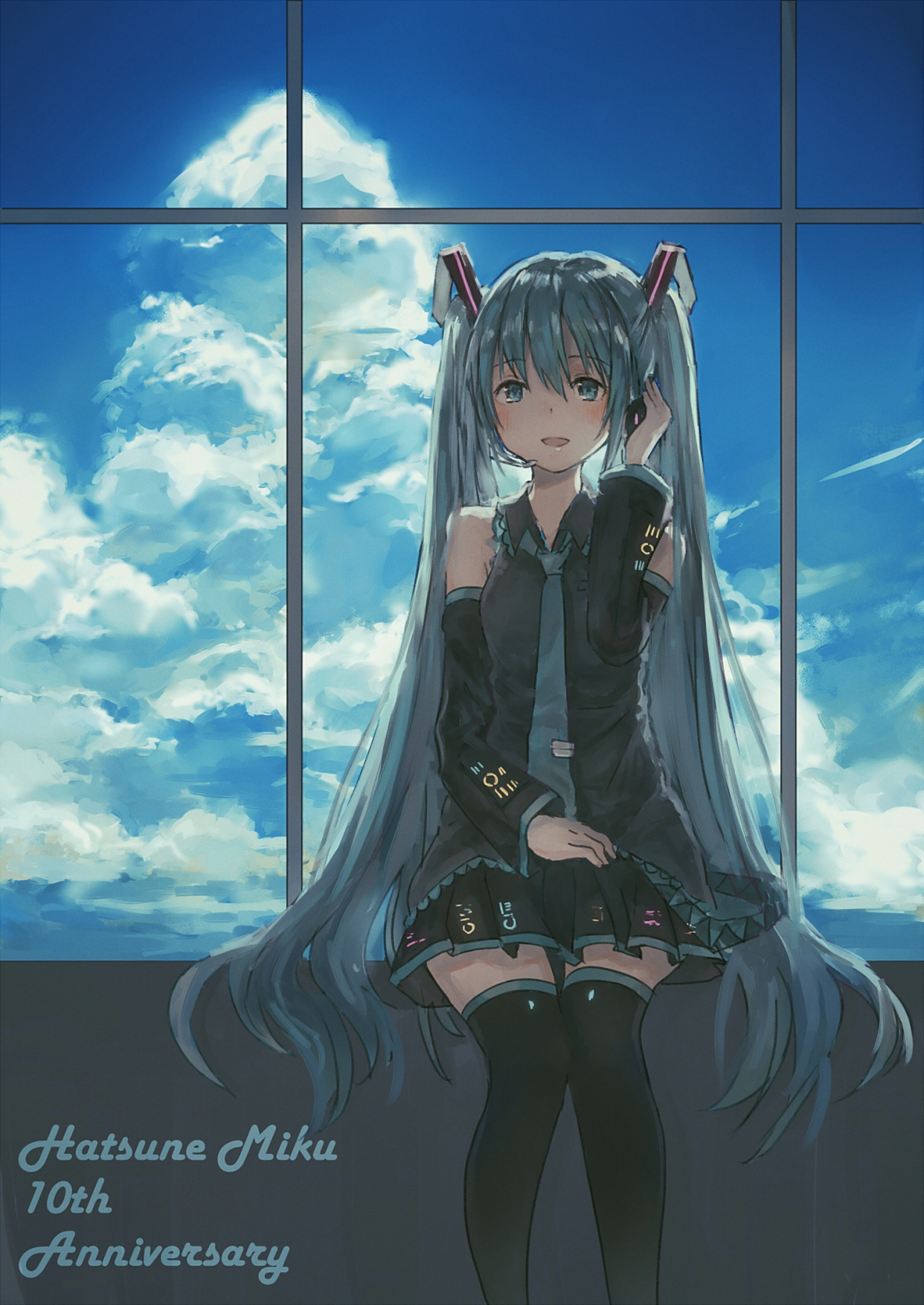 少女与城市的风景——画师catzz作品欣赏