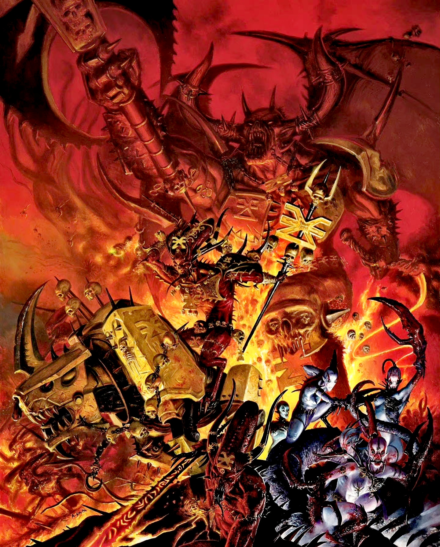 adrian smith 战锤系列插画欣赏