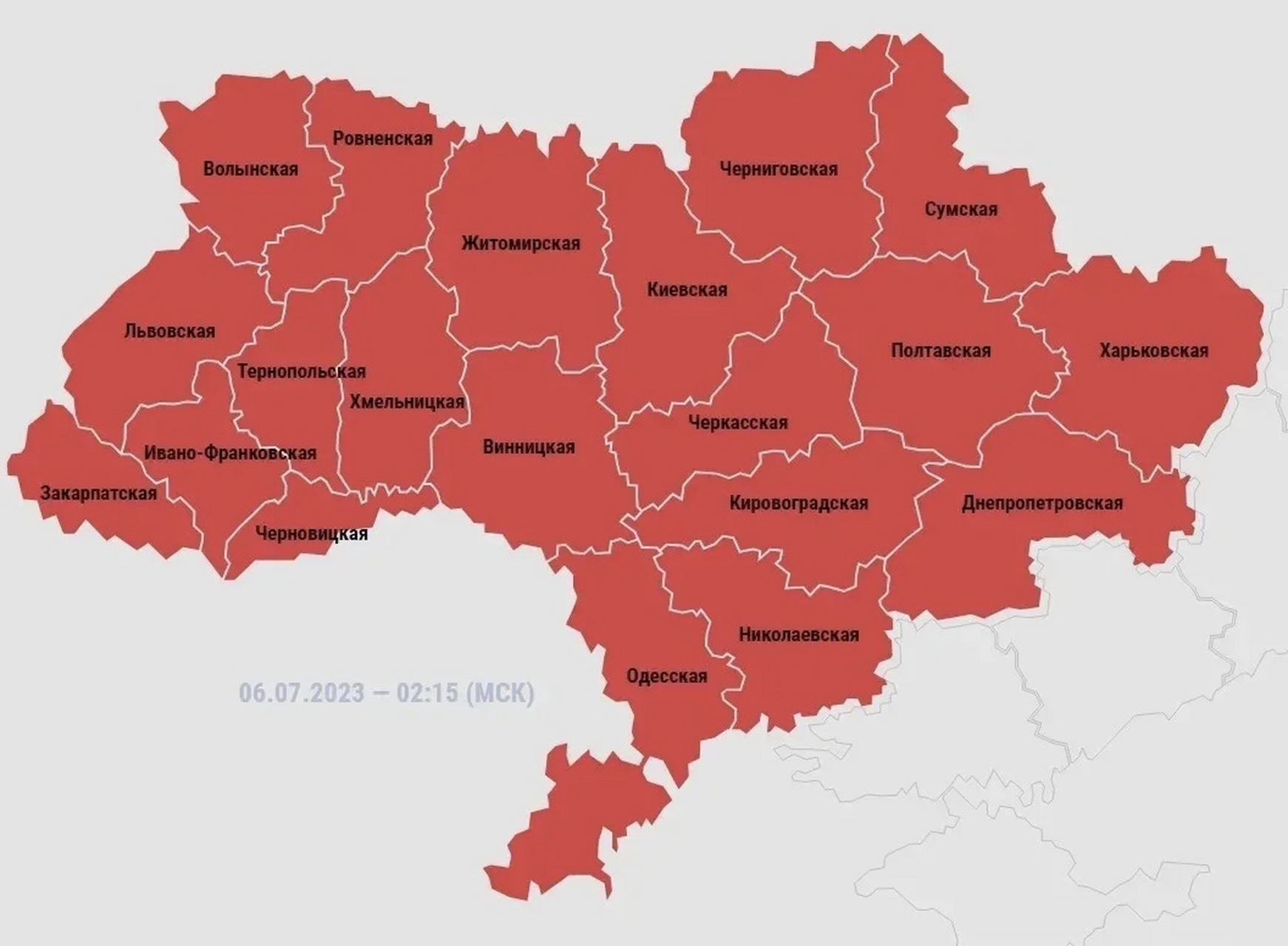 乌克兰 红色标记图片