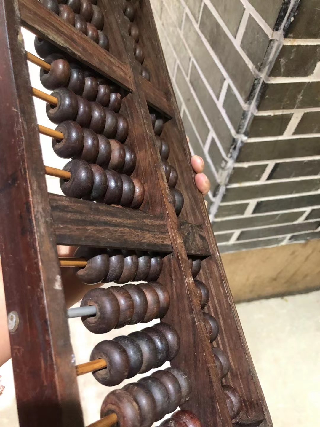 15档海黄老算盘红城牌保存完整品质好可收藏的一款有兴趣的私聊