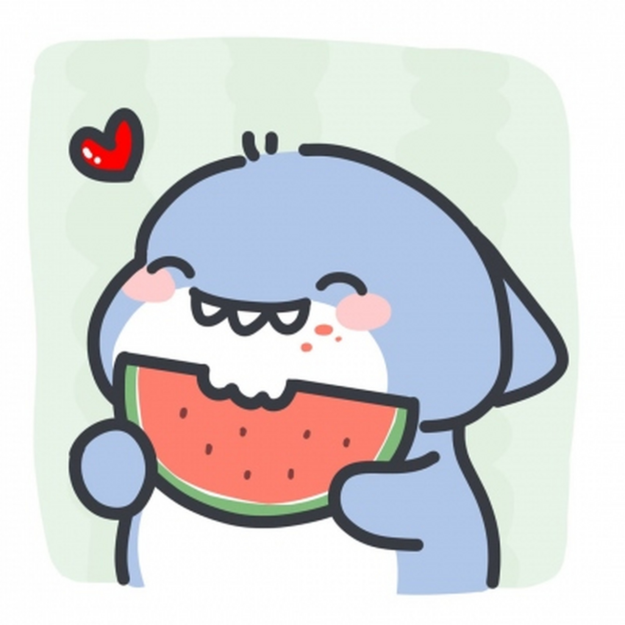 小鲨鱼动漫图片#二次元