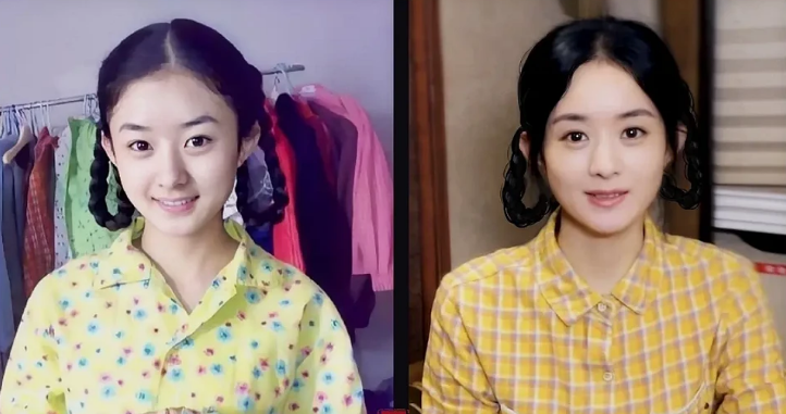 赵丽颖新剧造型神似《金婚》中的佟多多,出道14年状态依旧灵动