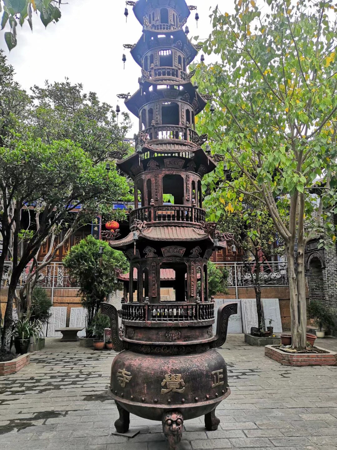 云南大理鸡足山七十二寺之一正觉寺