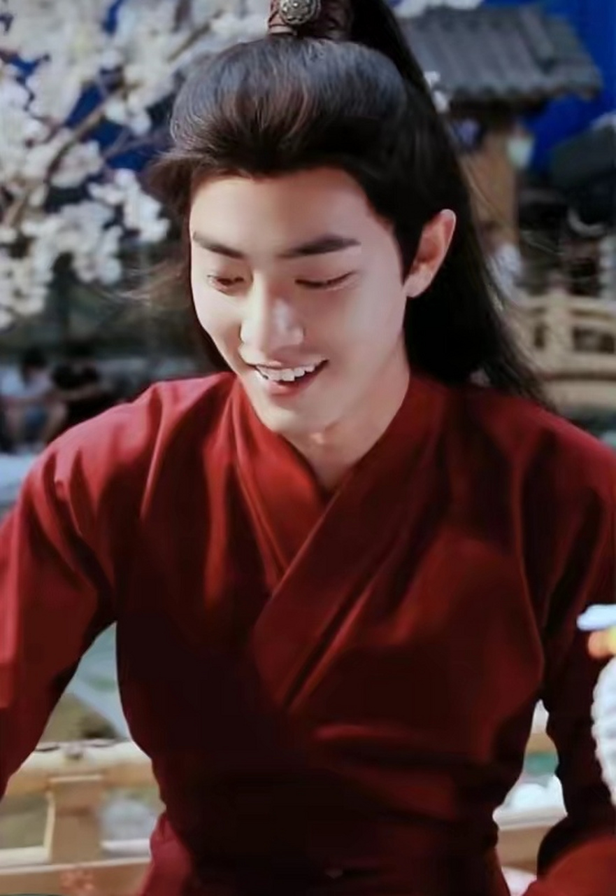 陈情令忘羡#  红衣羡羡,美得不可方物!