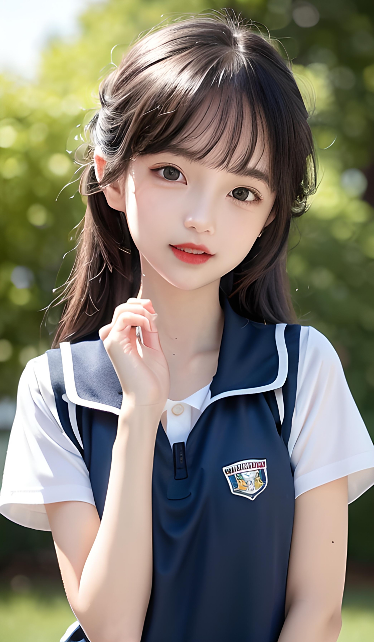 清纯可爱的学生小妹妹