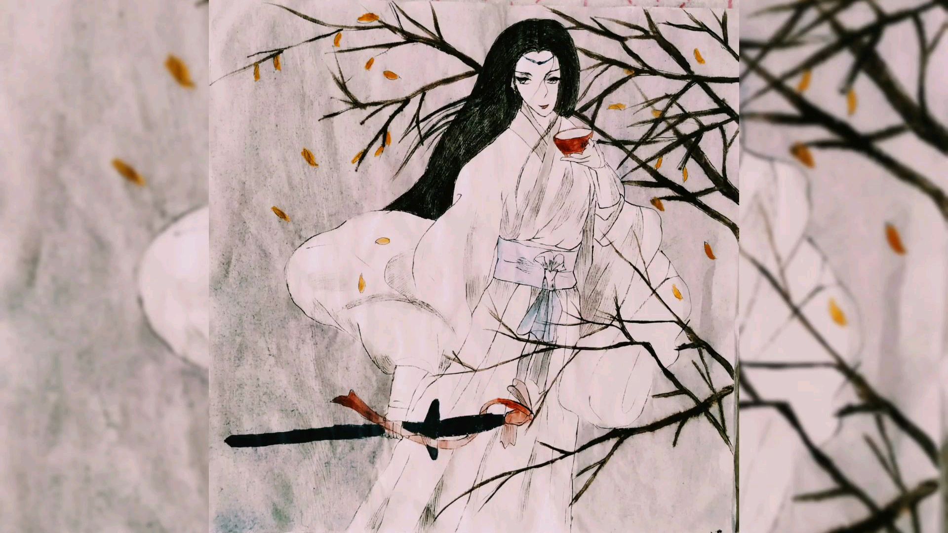 古风人物手绘教程步骤分享