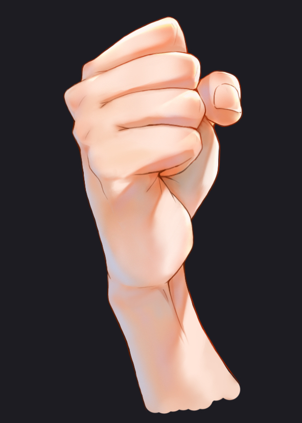 动漫各类手势图