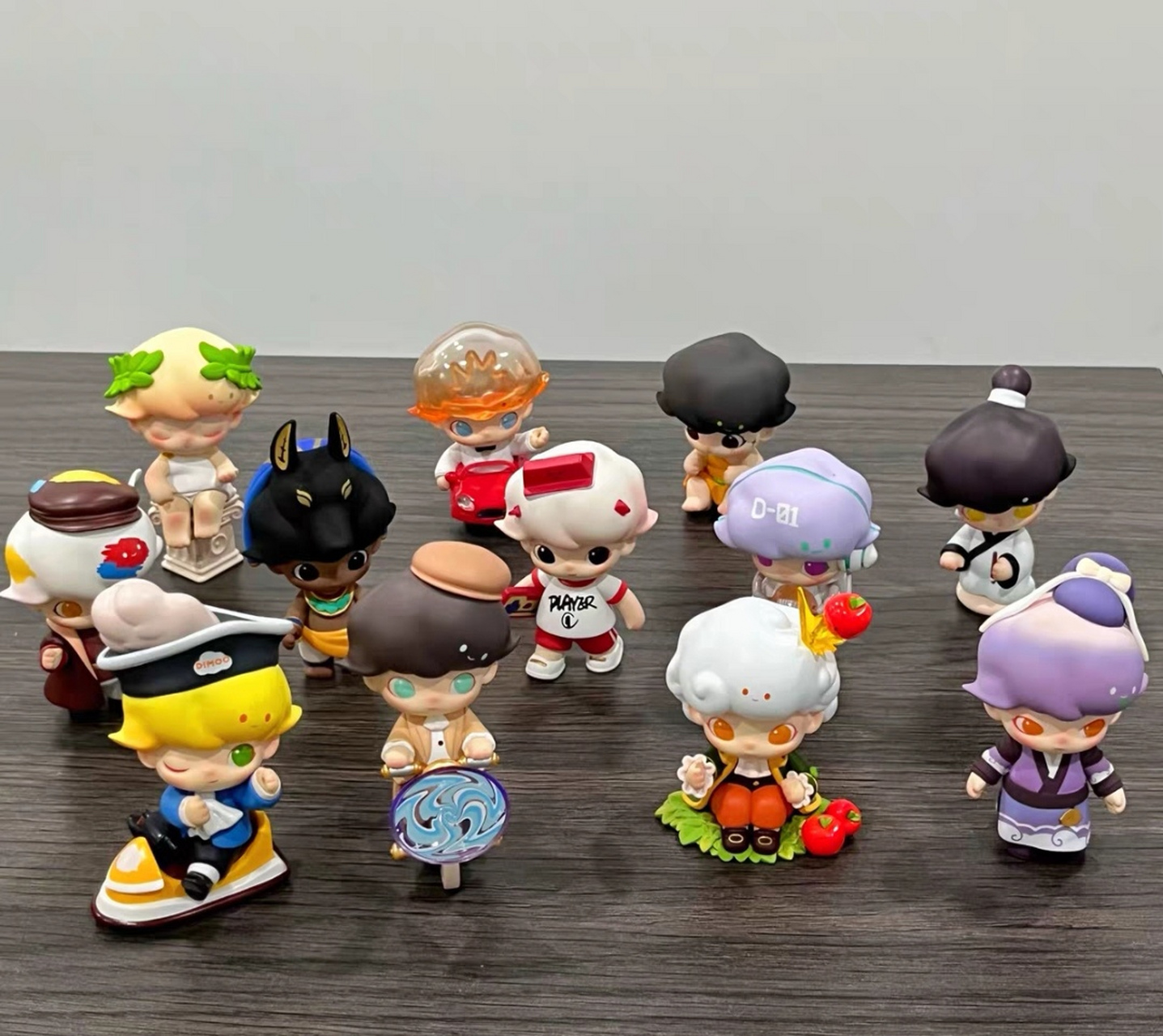 popmart泡泡玛特 dimoo时光漫游系列手办盲盒礼物潮流玩具摆件!