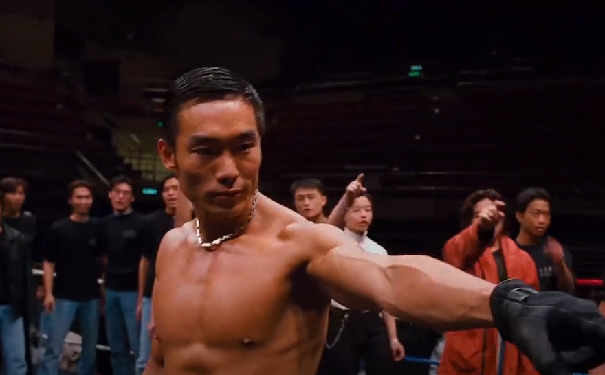 司徒浩南满身肌肉,对阵小弱鸡陈浩南,最后风神腿是怎么回事?