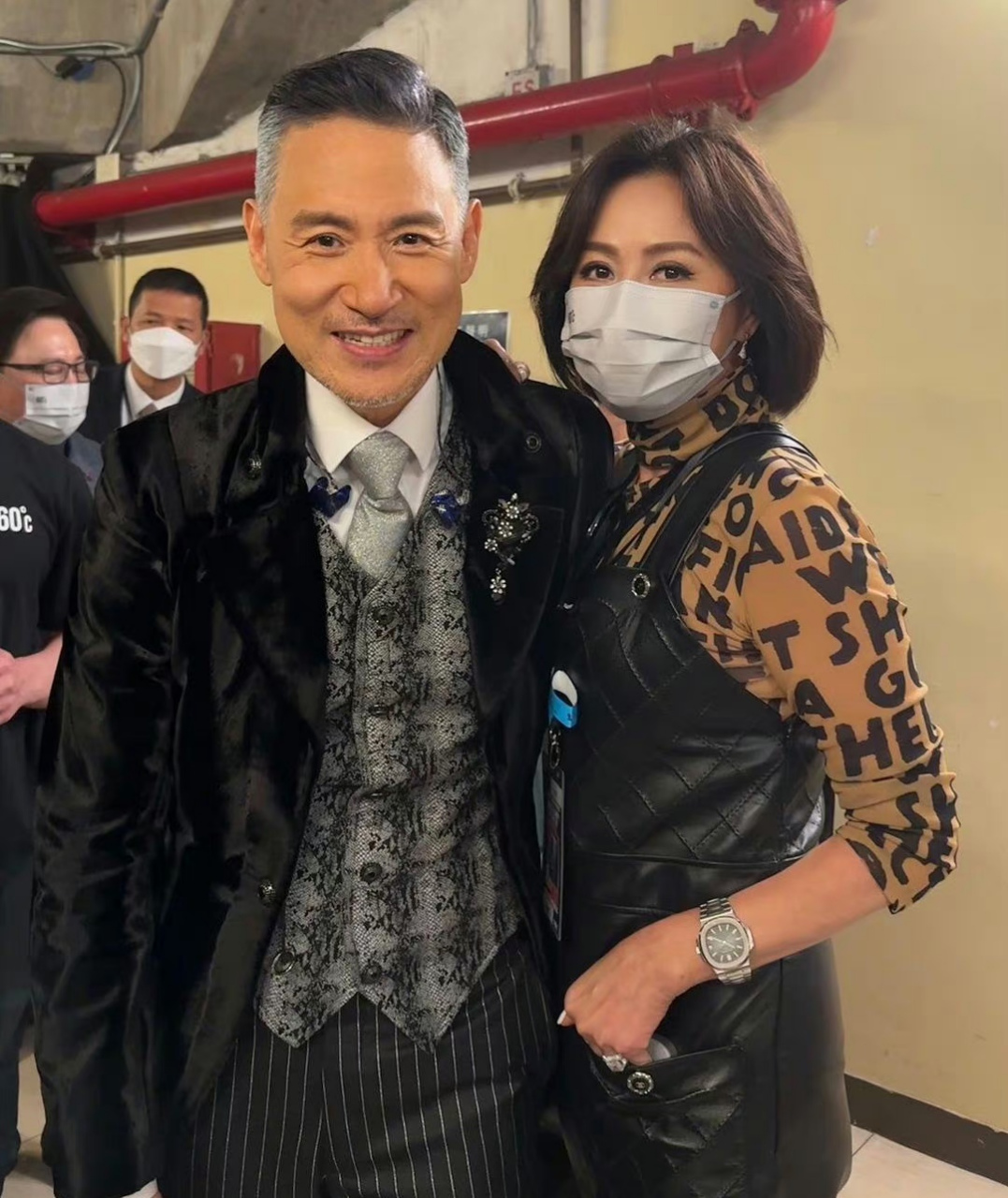 刘嘉玲去看张学友的演唱会了 67