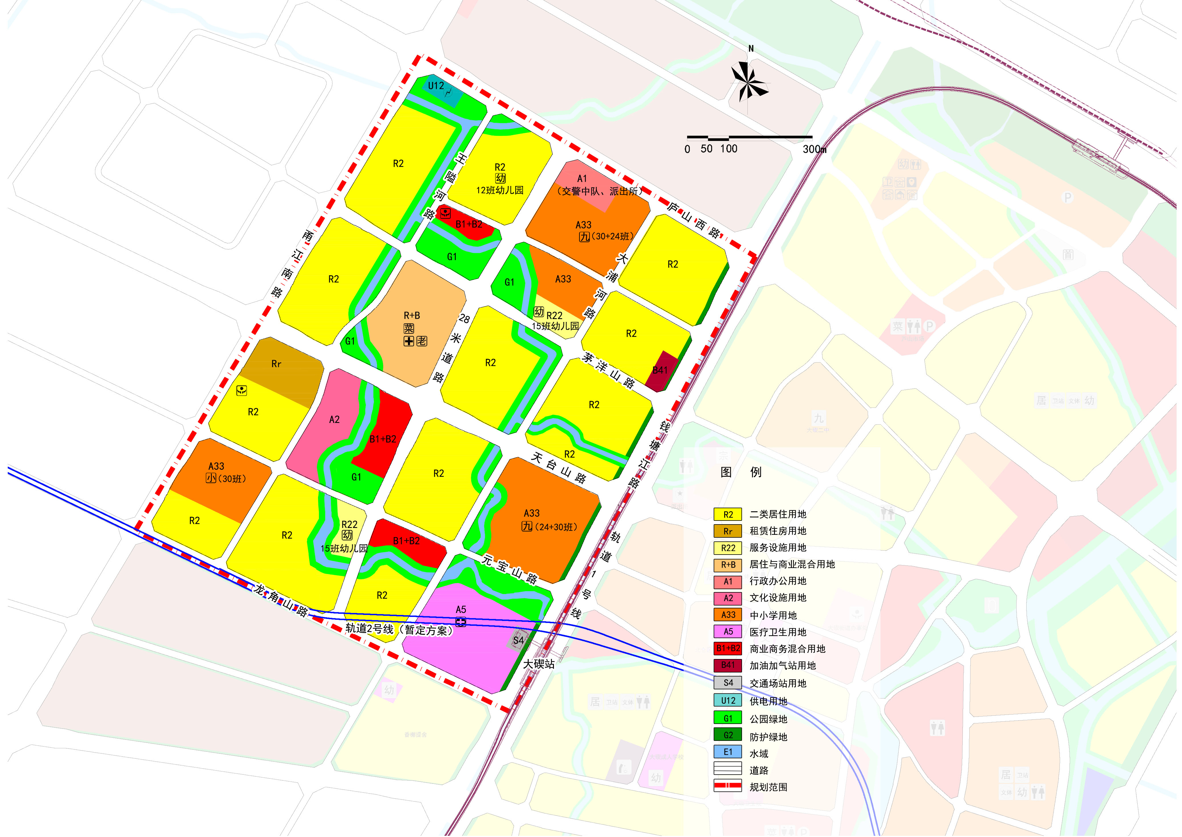 北仑学区房划分地图图片